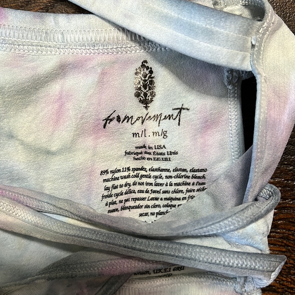13. FP Movement Seamless Scoop Fp Movement Neck Good Karma Bra - Picture 8 of 8